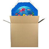 Deniz Canlıları Pinyata 42cm + Sopası Doğum Günü Eğlencesi Pinyata Patlatma Partisi
