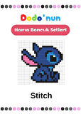 Dodo'nun Hama Boncuk Seti Stitch
