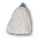 Leva Mop Mikrofiber Beyaz Örgülü LV-2095