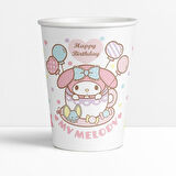 Bardak My Melodi-Kuromi 8li karton bardak