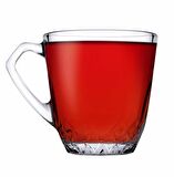 Paşabahçe 55733 Mercan 6'lı Kulplu Çay Fincanı 160ml
