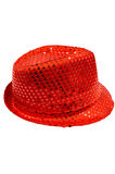 Pullu Lüks Kırmızı Fotr Yılbaşı Şapkası – Parti ve Konsept Aksesuarı