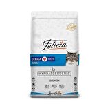 Felicia Düşük Tahıllı Somonlu Yetişkin Kedi Maması 12 Kg