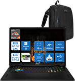 Msı Vector A18 Hx A9WIG-093TR Amd Ryzen 9-9955HX Aı 80GB 512GB+512GB 16GB/RTX5080 Gddr7 175W 18 Inç 2k 2560×1600) Qhd+ 240Hz WINDOWS11HOME Gaming Laptop ZT093TRH34+ZETTAÇANTA