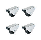 Hts 101- Sabit Tablalı Mobilya Tekeri Çap : 28 Mm 4 Ad.