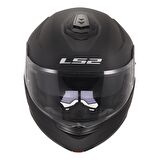 LS2 STROBE 2 MAT SİYAH KASK