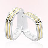 Kare Model Altın Alyans 2706