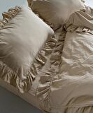 STONEWASHED NEVRESİM TAKIMI ÇİFT KİŞİLİK OXFORTAN