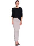 Missguided Ten Kadın Etek WBS6991946TAN