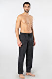 Cacharel Erkek Dokuma Pijama Tek Alt 2240/Siyah 2