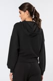 Türen Kadin Kapüsonlu Sweatshirt 3612/Siyah
