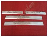 Db Chrome Renault Symbol Kapı Eşiği 2009-2012 4 Parça P.Çelik