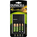 Duracell CEF 14 + 1300 mAh AA + 750 mAh AAA 4'li Şarj Edilebilir Kalem Pil Seti