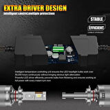 XSonne Sirius H1 Led Xenon Far Ampul 12V 65W 8000K 8000LM
