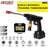 Carub Basınçlı Oto Yıkama Tabancası Şarjlı Çantalı