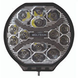 Wolfram Beyaz Sarı Led Off Road Sis Farı Çalışma Lambası 14 Led 10-30V 80W