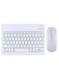 Vorcom S7 7" Uyumlu Kablosuz Bluetooth Şarj Edilebilir Mini Q Klavye Mouse Seti