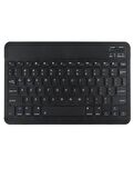 Samsung Galaxy Tab A9 X110 8.7" Uyumlu Kablosuz Bluetooth Şarjlı Mini Q Klavye Mouse Seti - Siyah