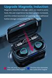 M10 Earbuds Kulak Içi Tws Bluetooth Kulaklık Led Göstergeli Powerbankli Kablosuz Wireless V5.1