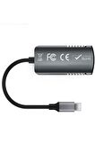 Type-c 3.1 To Hdmı 1080P 4K Ultra HD 60hz Pc Video Capture Video Görüntü Yakalama Kartı Adaptör