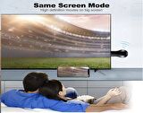 1080P 4K Full HD Wireless Dongle 2.4G Kablosuz Donma Yapmaz Görüntü Aktarıcı Tv Pc Yansıtıcı