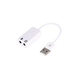 Harici Kablolu 7.1 Usb Ses Kartı 3.5Mm Jack Mikrofon Çevirici Aux Dönüştürücü