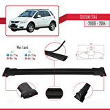 Suzuki SX4 II (JY) 2006-2014 Arası ile Uyumlu FLY Model Ara Atkı Tavan Barı Siyah 3 Adet