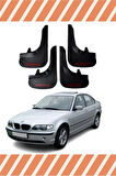 BMW E46 Racing yazılı 4’lü tozluk çamurluk paçalık performans ve koruma