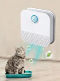 TechTic Akıllı Koku Giderici Kedi Tuvaleti Sterilizasyon Hava Temizleyici Evcil Hayvan Koku Önleyici