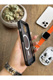 iPhone 15 Pro Max MagSafe Uyumlu Silikon Kılıf Soocase635