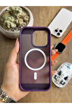 iPhone 16 Pro MagSafe Uyumlu Silikon Kılıf Soocase635