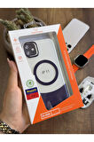 iPhone 11 Magsafe Uyumlu Mika Sararmaz Kılıf SooCase720