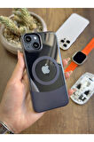 iPhone 13/14 Magsafe Uyumlu Mika Sararmaz Kılıf SooCase720