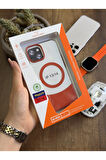 iPhone 13/14 Magsafe Uyumlu Mika Sararmaz Kılıf SooCase720