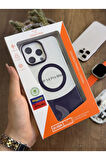 iPhone 14 Pro Max Magsafe Uyumlu Mika Sararmaz Kılıf SooCase720