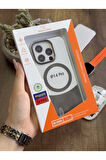 iPhone 14 Pro Magsafe Uyumlu Mika Sararmaz Kılıf SooCase720