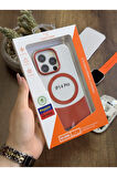 iPhone 14 Pro Magsafe Uyumlu Mika Sararmaz Kılıf SooCase720