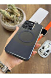 iPhone 15 Pro Max Magsafe Uyumlu Mika Sararmaz Kılıf SooCase720