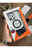iPhone 15 Pro Max Magsafe Uyumlu Mika Sararmaz Kılıf SooCase720