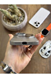 iPhone 16 Pro Max Magsafe Uyumlu Mika Sararmaz Kılıf SooCase720