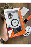 iPhone 16 Magsafe Uyumlu Mika Sararmaz Kılıf SooCase720