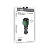 Araç Şarj Cihazı 48 W PD + QC 3.0 Çift Çıkışlı – Type‑C PD 30 W & USB‑A 18 W MT1832