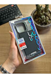 iPhone 14 Pro Max Standlı karbon Kılıf Soocase624