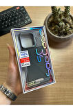 iPhone 16 Pro Max Standlı karbon Kılıf Soocase624
