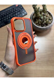 iPhone 14 Pro Max Standlı Ve Yüzüklü MagSafe Kılıf Soocase721