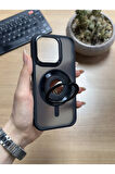 iPhone 14 Pro Standlı Ve Yüzüklü MagSafe Kılıf Soocase721