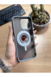 iPhone 15 Pro Max Standlı Ve Yüzüklü MagSafe Kılıf Soocase721