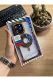 iPhone 15 Pro Max Standlı Ve Yüzüklü MagSafe Kılıf Soocase721