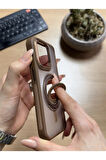 iPhone 15 Pro Standlı Ve Yüzüklü MagSafe Kılıf Soocase721