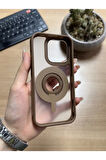 iPhone 15 Pro Standlı Ve Yüzüklü MagSafe Kılıf Soocase721